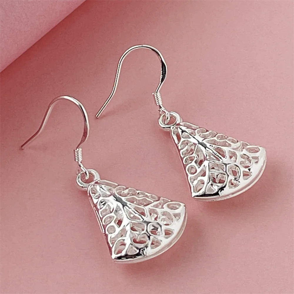 

Серьги-гвоздики из стерлингового серебра 925 пробы, полые серьги-гвоздики, женские серьги, модные простые серьги на день рождения, годовщину, свадьбу, подарок