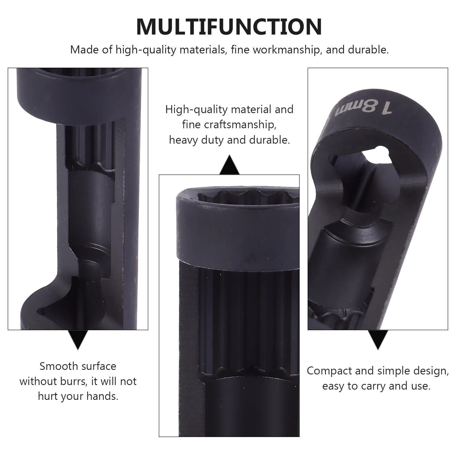 

1Pcs Strut Nut Socket Easy Use Front Suspension Strut Nut Removal Installation Tool Car Repair Tool Car Accessories