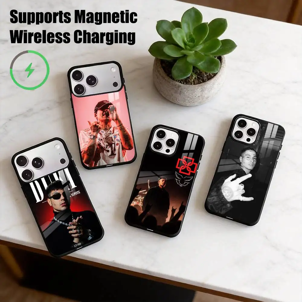 Чехол для телефона D-DUKI Modo Diablo для iPhone 17, 16, 15, 14, 13, 12, 11 Plus, Pro. Поддерживает магнитную беспроводную зарядку. Подарок.