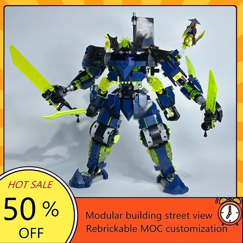

971PCS Popular Space War Movie Model MOC Building Bricks Mech Modular Technology Gifts Holiday Assemble Children Toy Suit