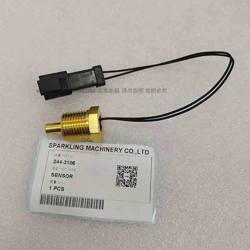 

2443106 244-3106 Temperature Sensor Assembly for Caterpillar CAT 414E 416D 416E 416F 420D 420E 420F 422E 422F 424D 428D 428E