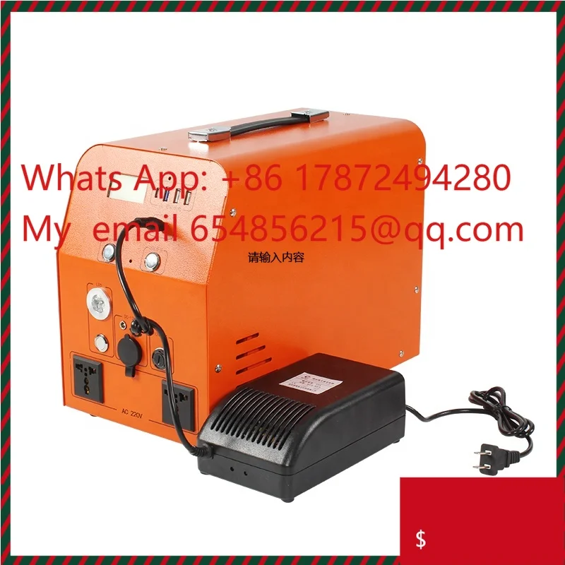 Outdoor Zubehör 220V 1000W High-power Große-kapazität Tragbare Outdoor wohnwagen Notfall Energie lagerung Netzteil