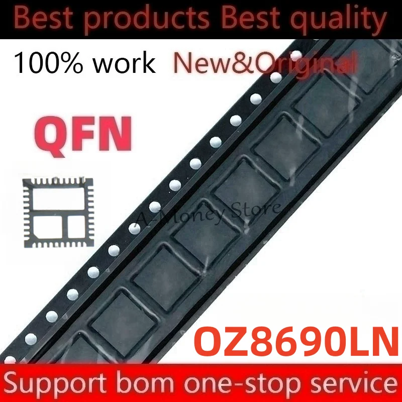 

(2-5pcs)OZ8690LN QFN-40