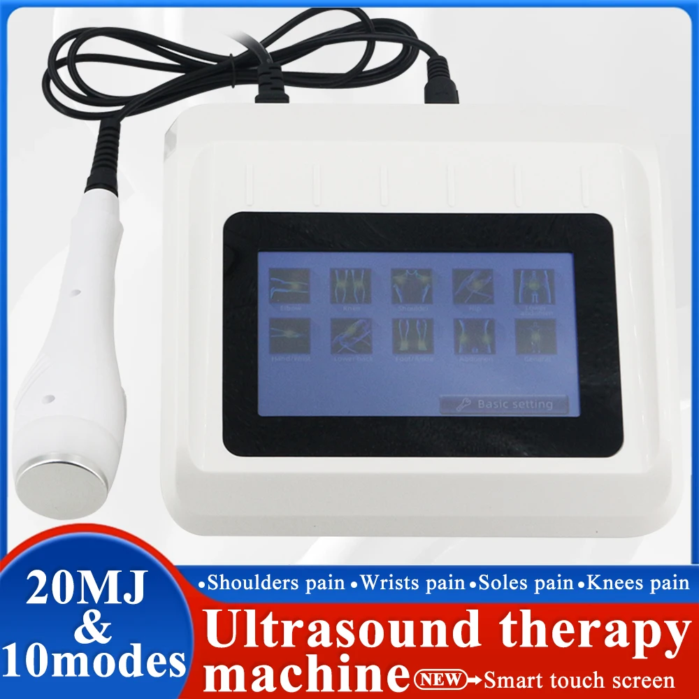 

Ultrasonic Physiotherapy Machine Relieve Muscle Pain Body Massage Relaxation 20MJ Ultrasonic Therapy Instrument Health Care New