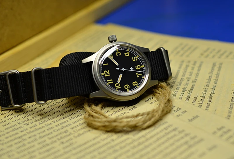 Baltany S2005 36mm Leuchtuhr Mechanische Uhr ST2130 Automatikwerk Super-LumiNova Vintage Sport-Armbanduhr – Detail 11
