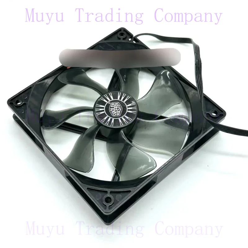 FOR Cooler Master A12025-20CB-4BP-F1 DC 12V 0.37A 120x120x25mm 4-Wire Server Cooling Fan