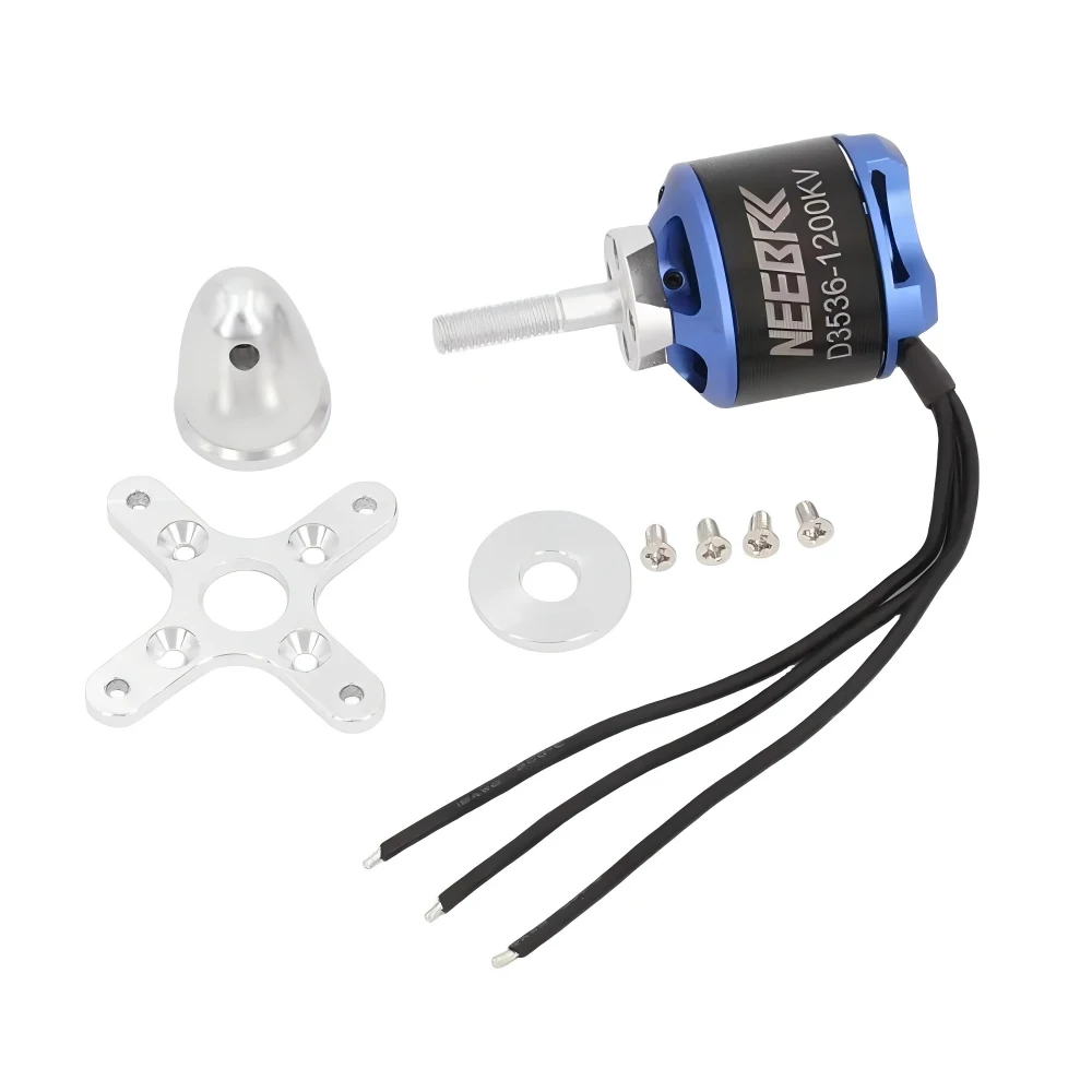 

D3536 1200KV Brushless Outrunner Motor 12mm Outer Diameter 2S for RC Drone Multirotor Quadcopter DIY FPV Aircraft Accessories