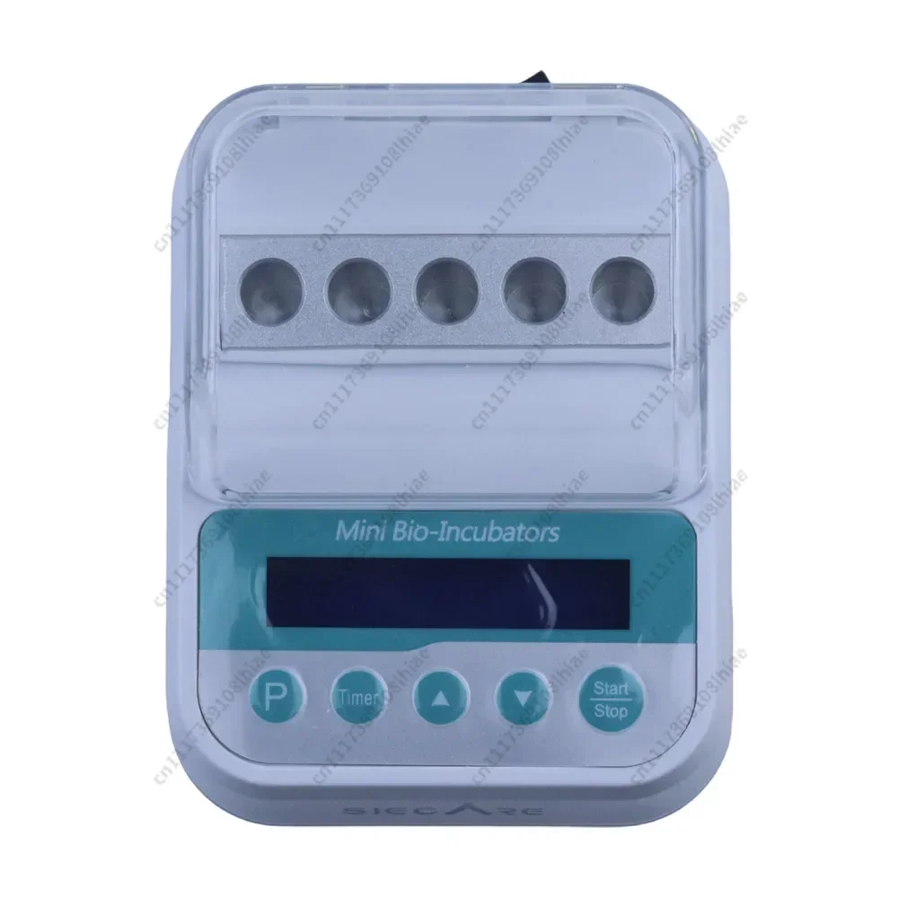 Mini 56°C Biological Indicator Incubator 5 Holes Steam Sterilization Autoclave Lab Thermostat Tester
