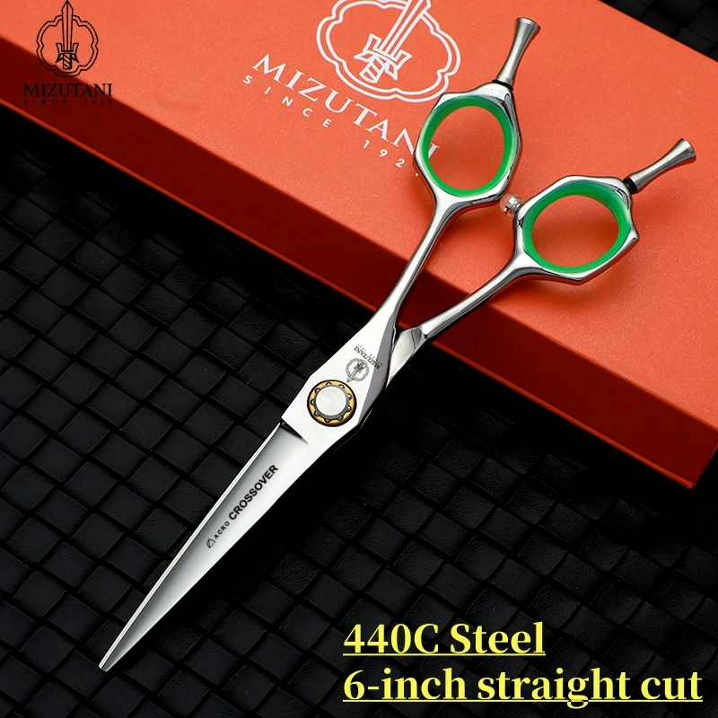 

Mizutani Professional Hairdressing Scissors Barber Shop Tools Multi-purpose hair thinning shears 440C 5.5-6-6.5-7inch