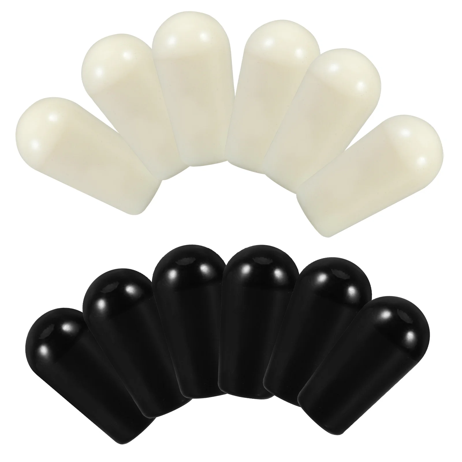 

12 Pcs Electric Guitar Switch Cap Caps Bass Control Knob for Amplifier Mini Knobs