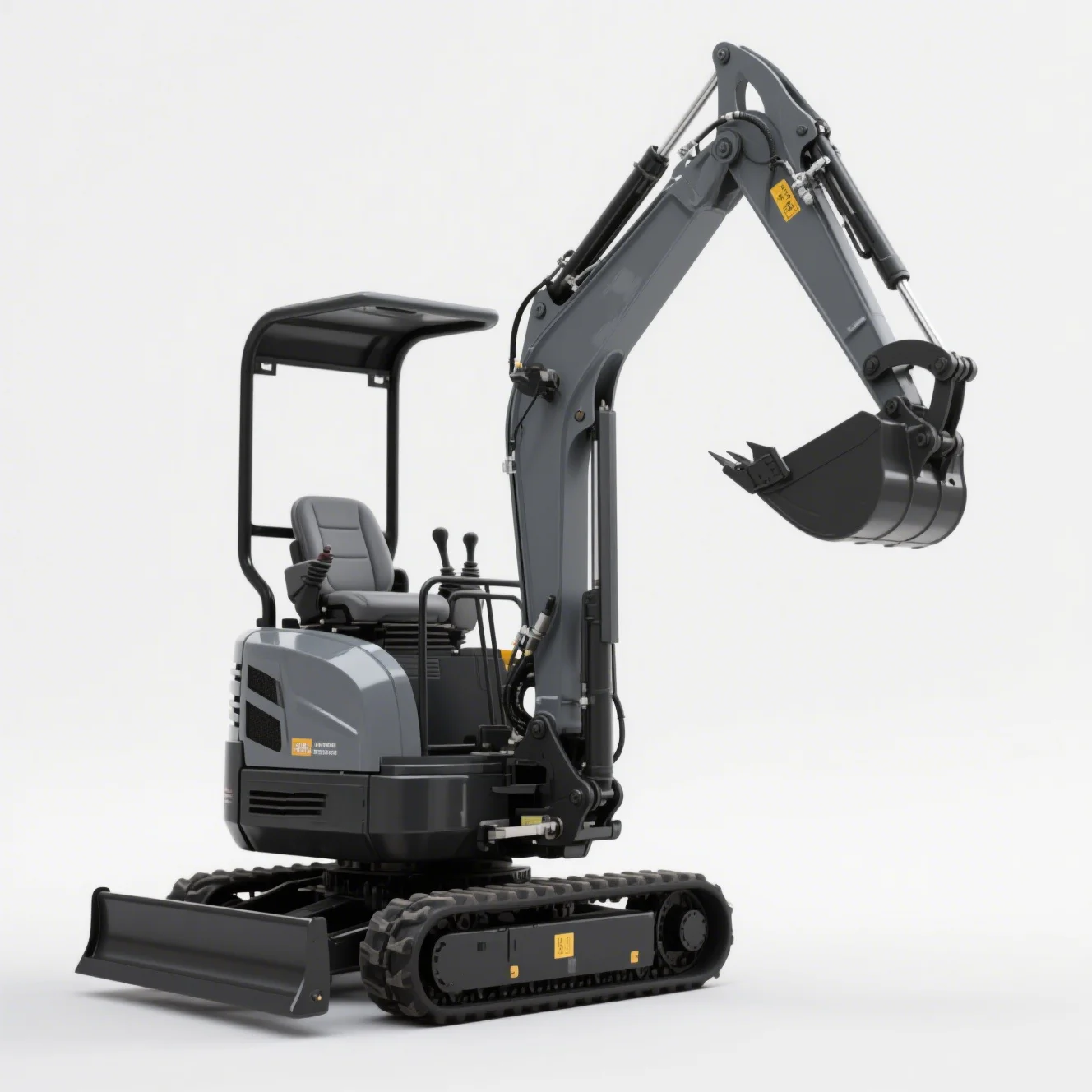 

Customized EPA Kubota engine 2-ton tracked farm mini bag mini excavator with finger bucket