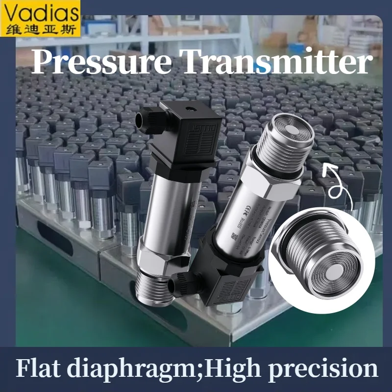 جهاز إرسال الضغط 10bar 20bar 50bar 100bar جهاز إرسال الضغط المسطح 4-20MA 0-10V 0-5V مستشعر الضغط #1