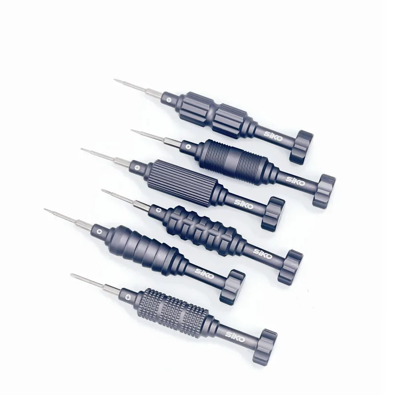 6 in 1 Phone Screwdriver Set 0.6mm Ultra-Thin Bit  360° Rotating Anti-Slip Handle for OLED Repair IP X-15 Pro Disassembly Tools