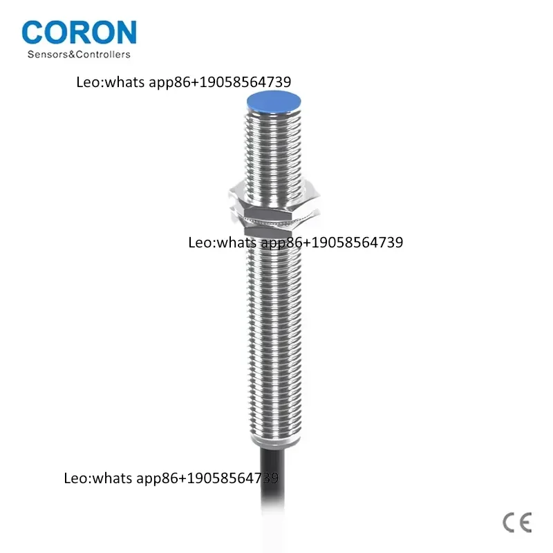 CORON CFJ-A8M Pneumatic Cylinder Sensor M8 Hall Effect Magnetic Sensor 10-30V Proximity Switch PNP NO Mini Volume Long