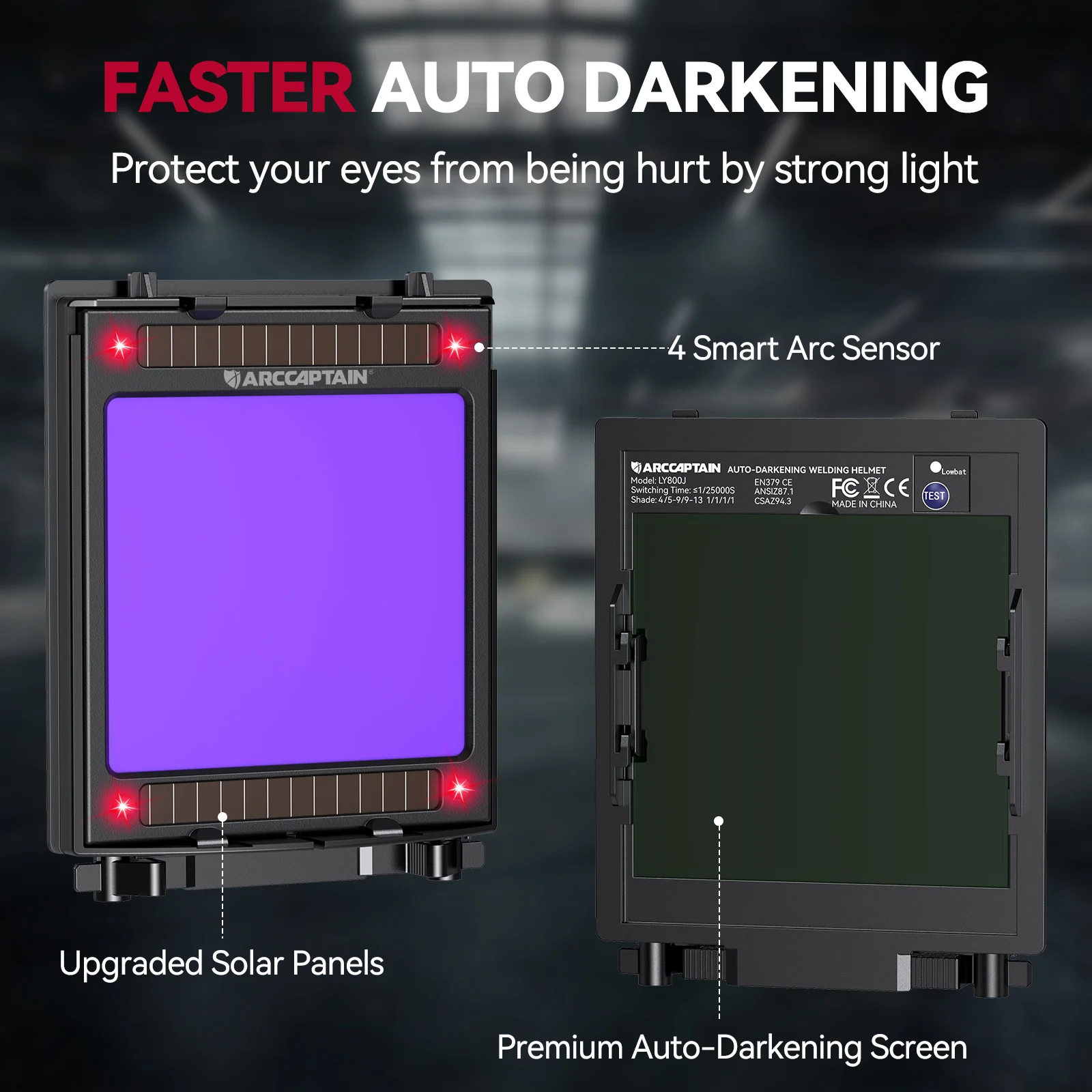 Thumbnail 3 - #7 Trending Welding Helmet Auto Darkening Right Now