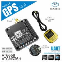 M5Stack Official GPS Module v2.0 with External Antenna (AT6668)