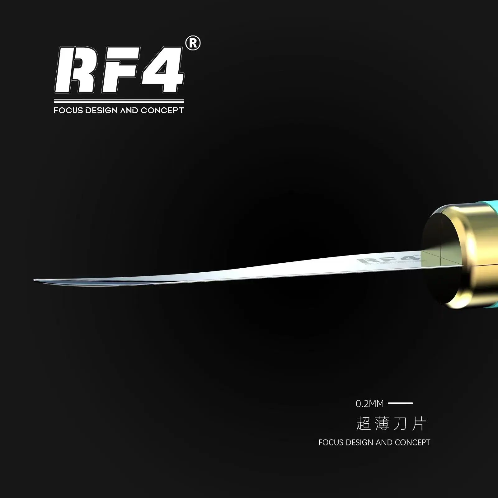 Imagem -05 - Tin Raspagem Lâmina Anti-static Escova de Remoção de Cola Placa-mãe ic Chip Nand Cpu Layered Welding Pad Clean Tool Rf4 Rf-kb11 3d