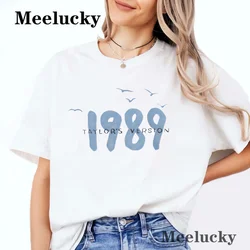 Taylors Versiov 1989 Print T-Shirt Original Streett-Shirts Creativity Casual T shirt Harajuku T-Shirt