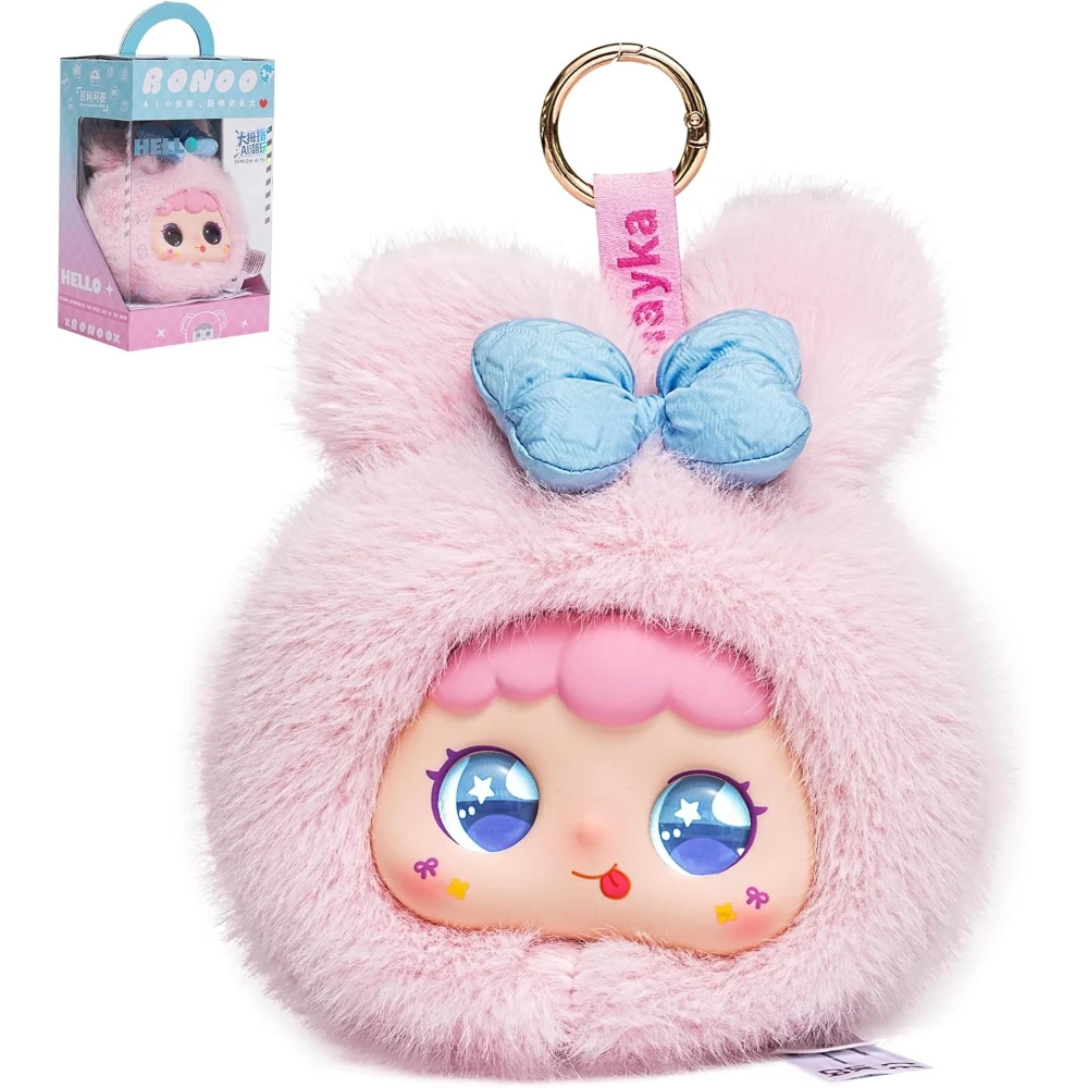 

AI Smart Stuffed Animal with ChatGPT - Multilingual Emotional AI Companion & Learning Assistant for Kids 3+,Parental Control App