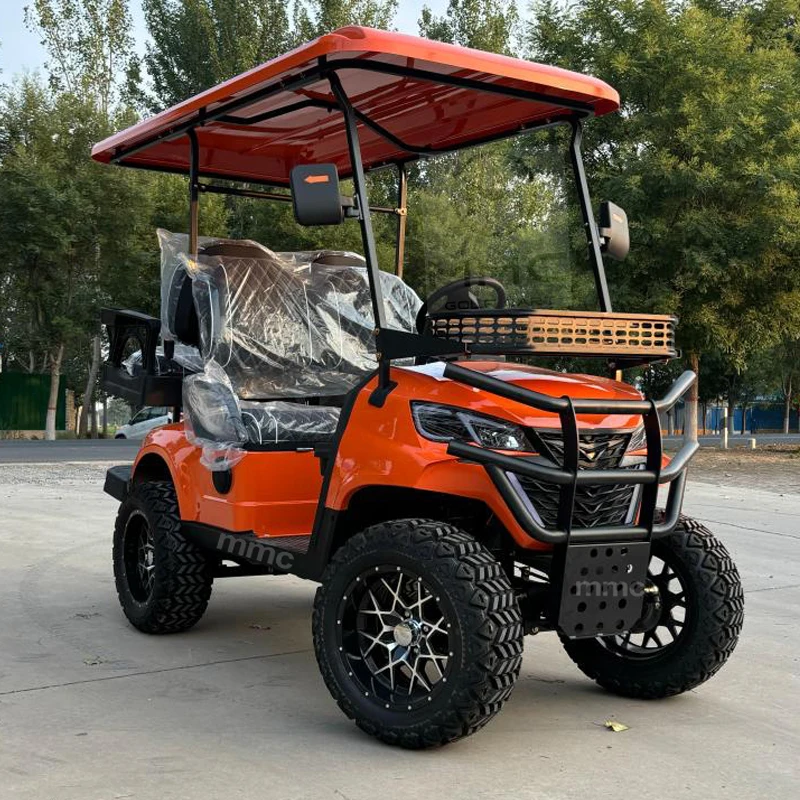 Hot Sale 2 4 6 Seater Golf Car 5KW/7.5KW AC Motor Evolution lifted Golf Trolley Car Lithium Battery Electric Golf Carts