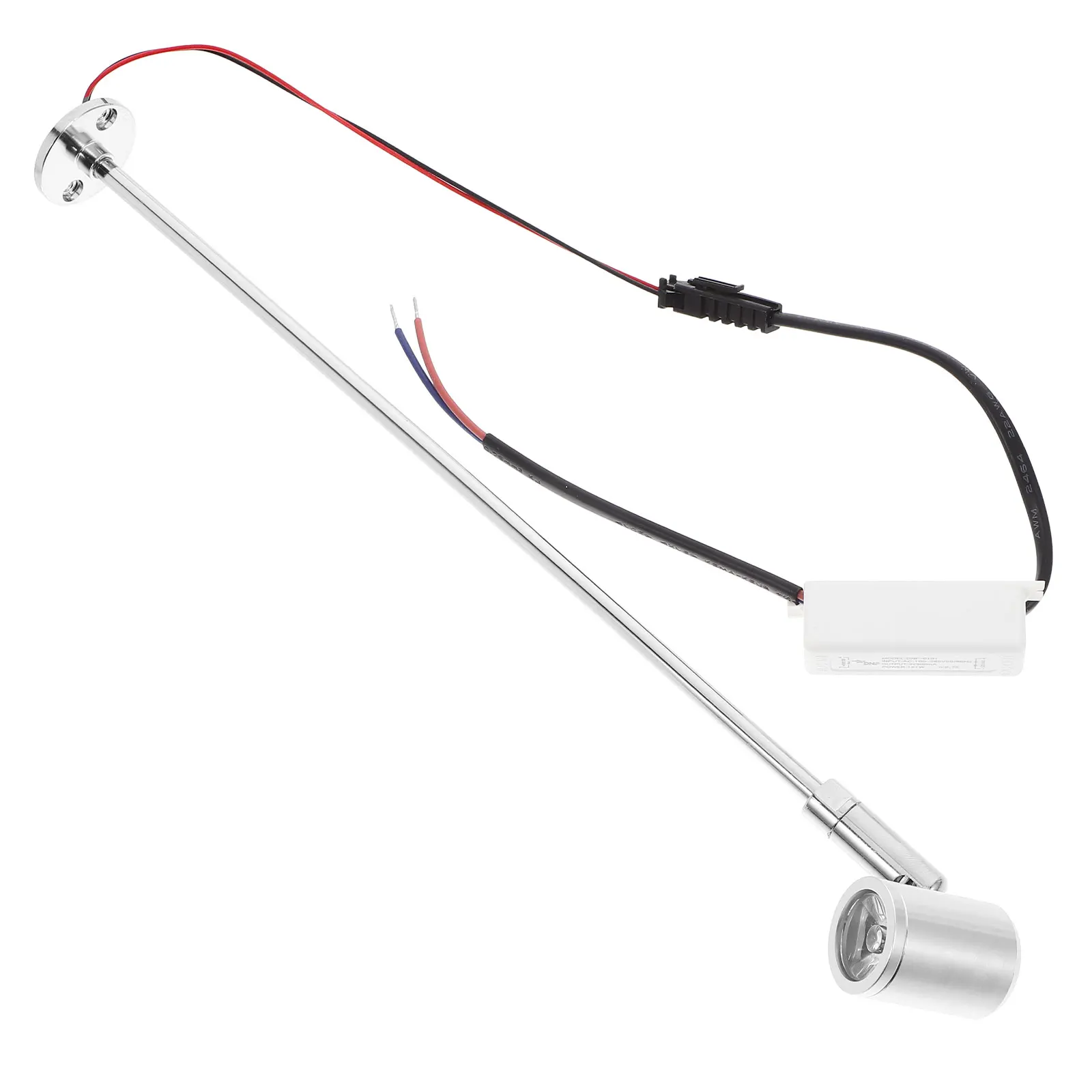

Shower Curtain Rod Spotlight Jewelry Holder LED for Display Case Aluminum Small Lights Indoor