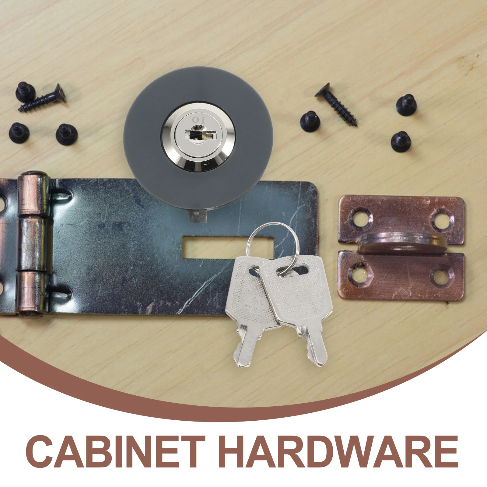 

4Pcs Industrial Zinc Alloy Anti-Touch Plug Safety Lock Rotary Tongue Protector for Workshop Factory