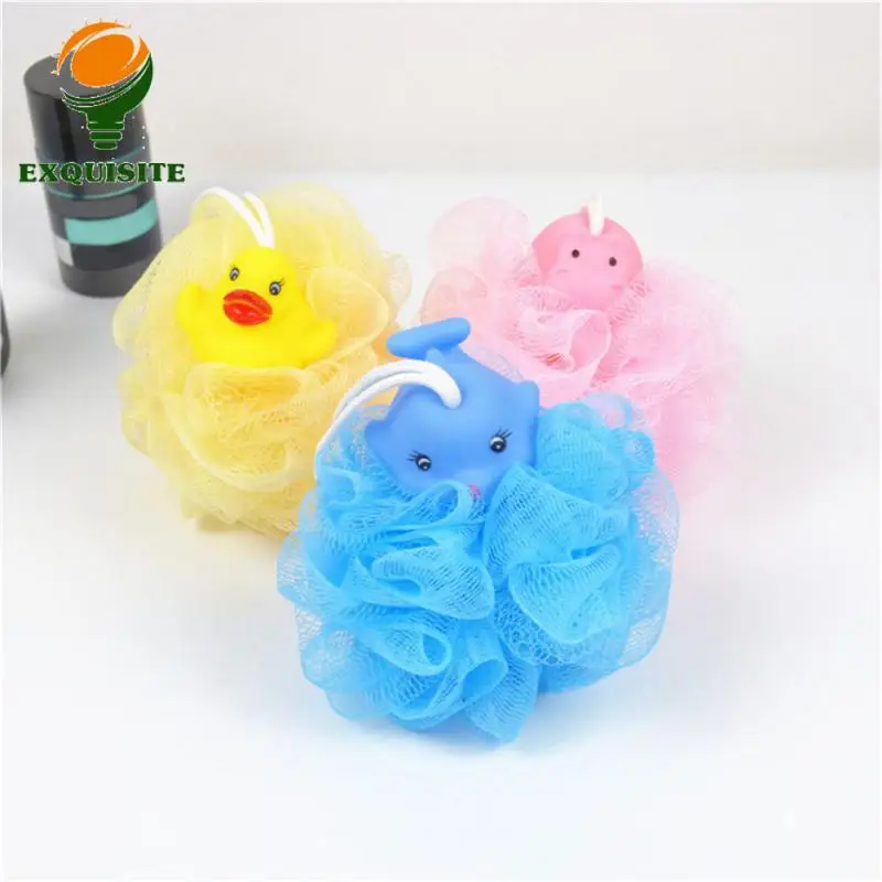 Body Bath Ball Convenient Bath Ball Exfoliating Multifunctional Kids Tools Sponge Bath Ball Bubble Children Bath Flower Soft