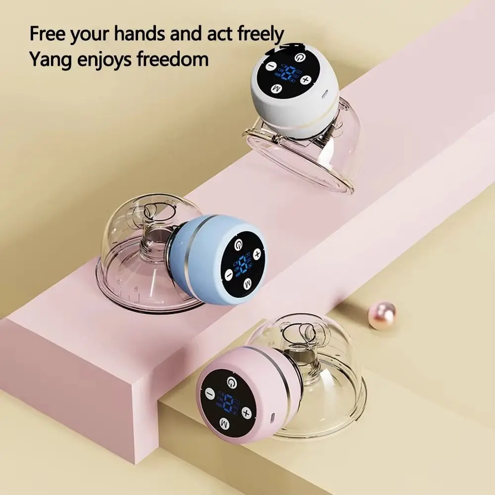 

Longer Battery Life Electric Breast Pump 9 Levels LED Display Hands Free Breast Pump Low Noise Silent Breast Pump Breastfeeding