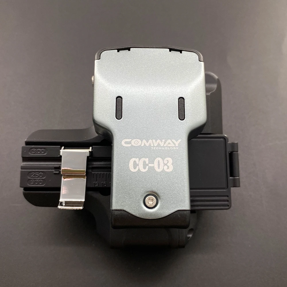 COMWAY CC-03 CC03 One-step Fiber Cutting Machine, Automatic High-Precision Fiber Cutter, Blade Life Up to 48,000 Times