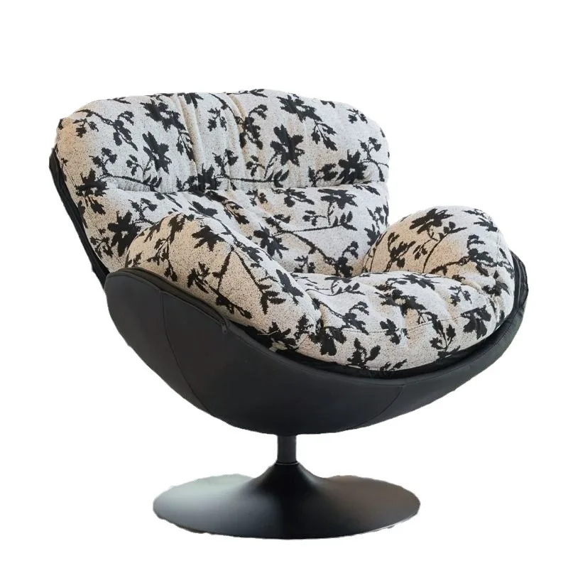 

Modern, minimalist, single, eggshell chair, sofa, living room for home use