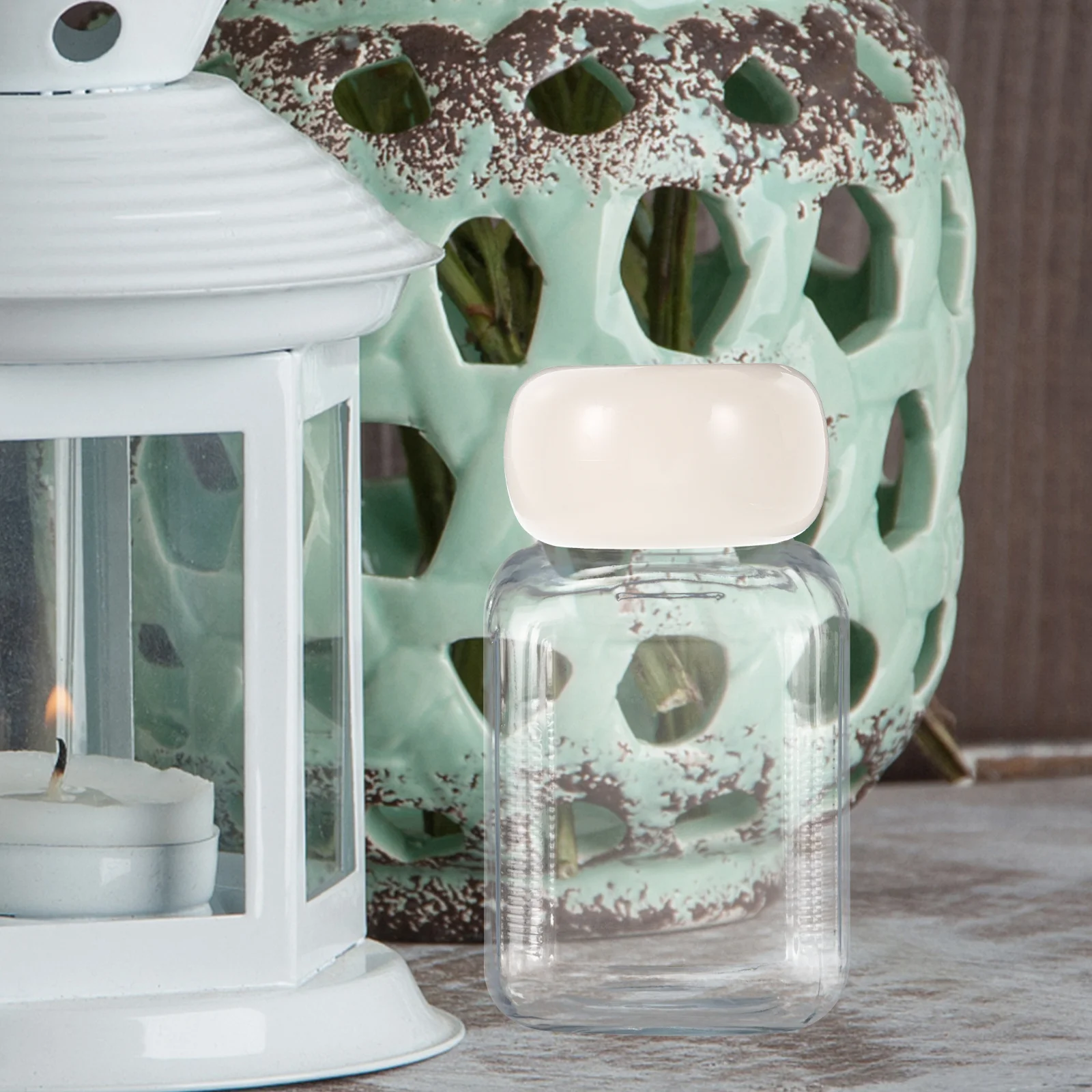 

10pcs Aromatherapy Bottle Caps Essential Oil Lid Replacement Fragrance Diffuser Stoppers Glass Dropper Cap With Hole