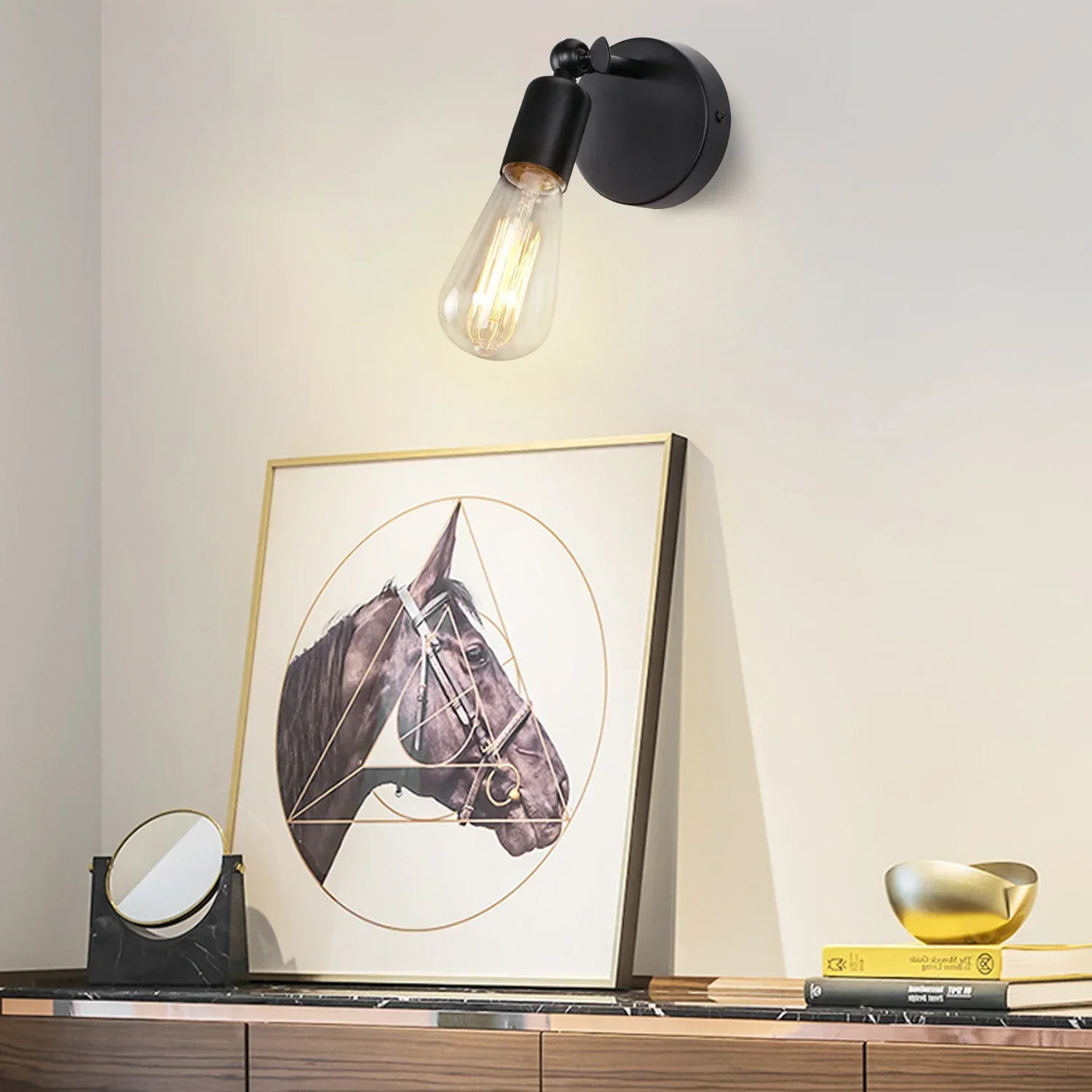 Modern LED E27 Wall Light Flexible Home Hotel Bedside Reading Lamp Sconce Vintage Wall Lights Lighting Fixtures Bedroom Kitchen