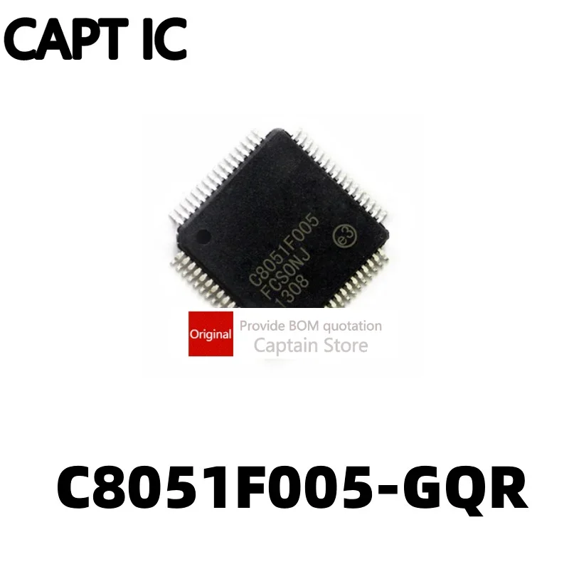 

5 шт. C8051F005-GQR микроконтроллер TQFP-64