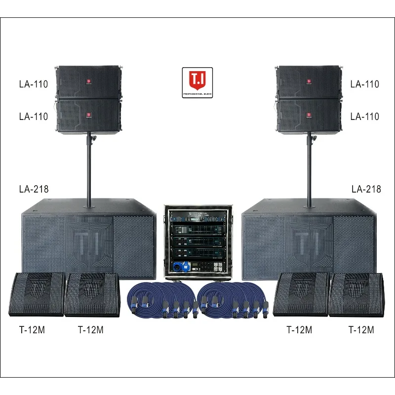 Single 10 Inch Two-Way Line Array Speaker Professional DJ Audio Equipment for Stage Concert Live Event Sales