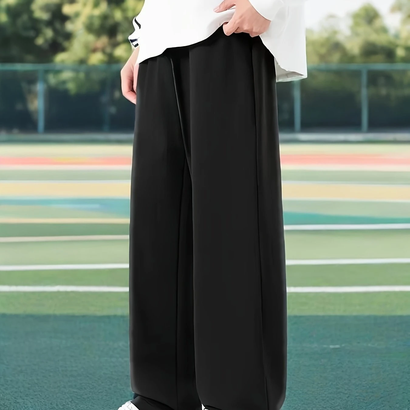 

Men's Autumn and Winter Straight-leg Sweatpants Casual Fashion Versatile Loose Street Style Streetwear Oversized Loose Casual