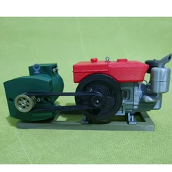 Rechargeable Diesel Engine Model Generator Set Simulation Decoration for 1/10 RC Crawler Car TRX4 Defender AXIAL SCX10 RC4WD D90