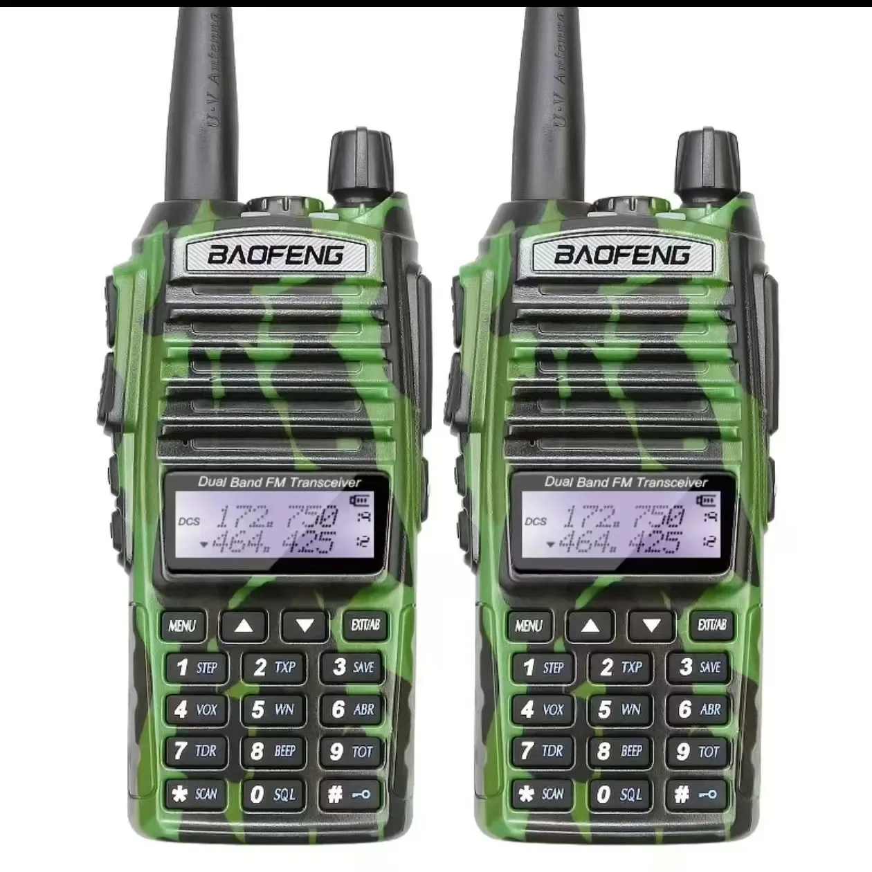 

Baofeng UV-82 5W/8W Walkie Talkie FM Portable Radio Long Range Dual Band PTT UV 136-174/400-520MHz