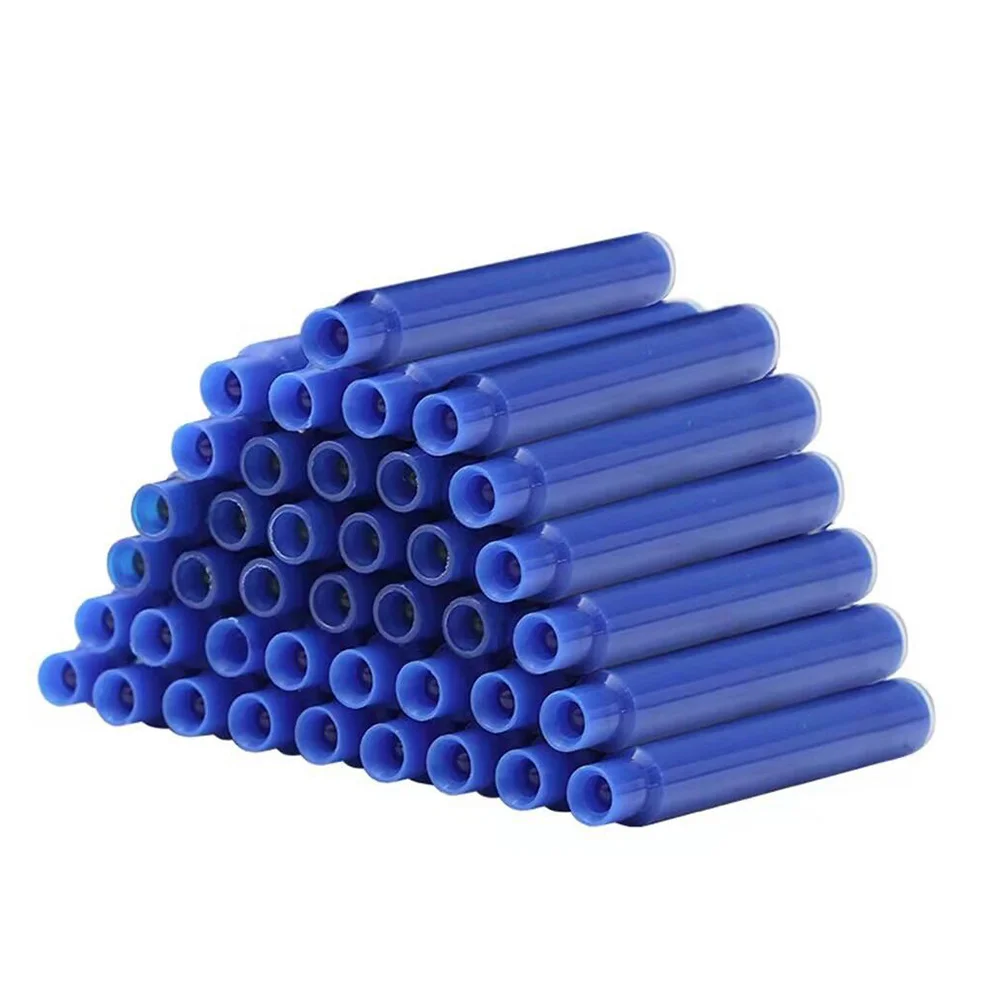 

100Pcs Fountain Pen Ink Refills Heat Erasable Refillable Replacement Quick Drying Smooth Writing Calligraphy Office Supplies