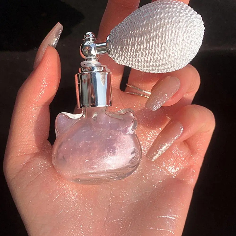 Glänzendes Glitzer-Körperpuder Highlighter Diamant Hochglanz-Glitzer Körperbronzer Highlighter-Puder Gesichtskontur Funkelndes Make-up – Detail 25