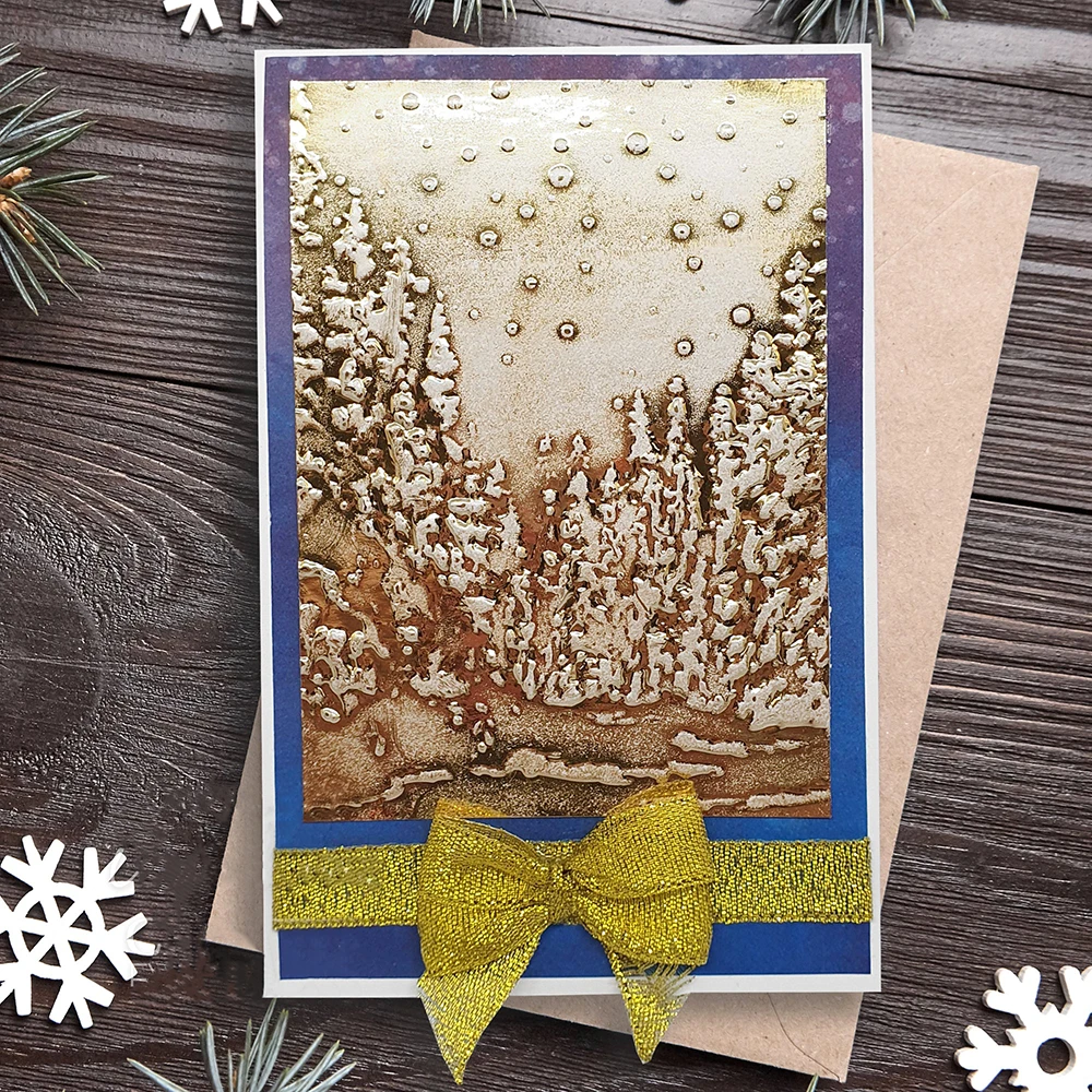1 szt. Folder z wytłoczonym wzorem 3D wodorosty krawędź bąbelkowa tło dla majsterkowiczów Scrapbooking dodanie tekstury papierowe rękodzieło szablon 2024 — zdjęcie 5