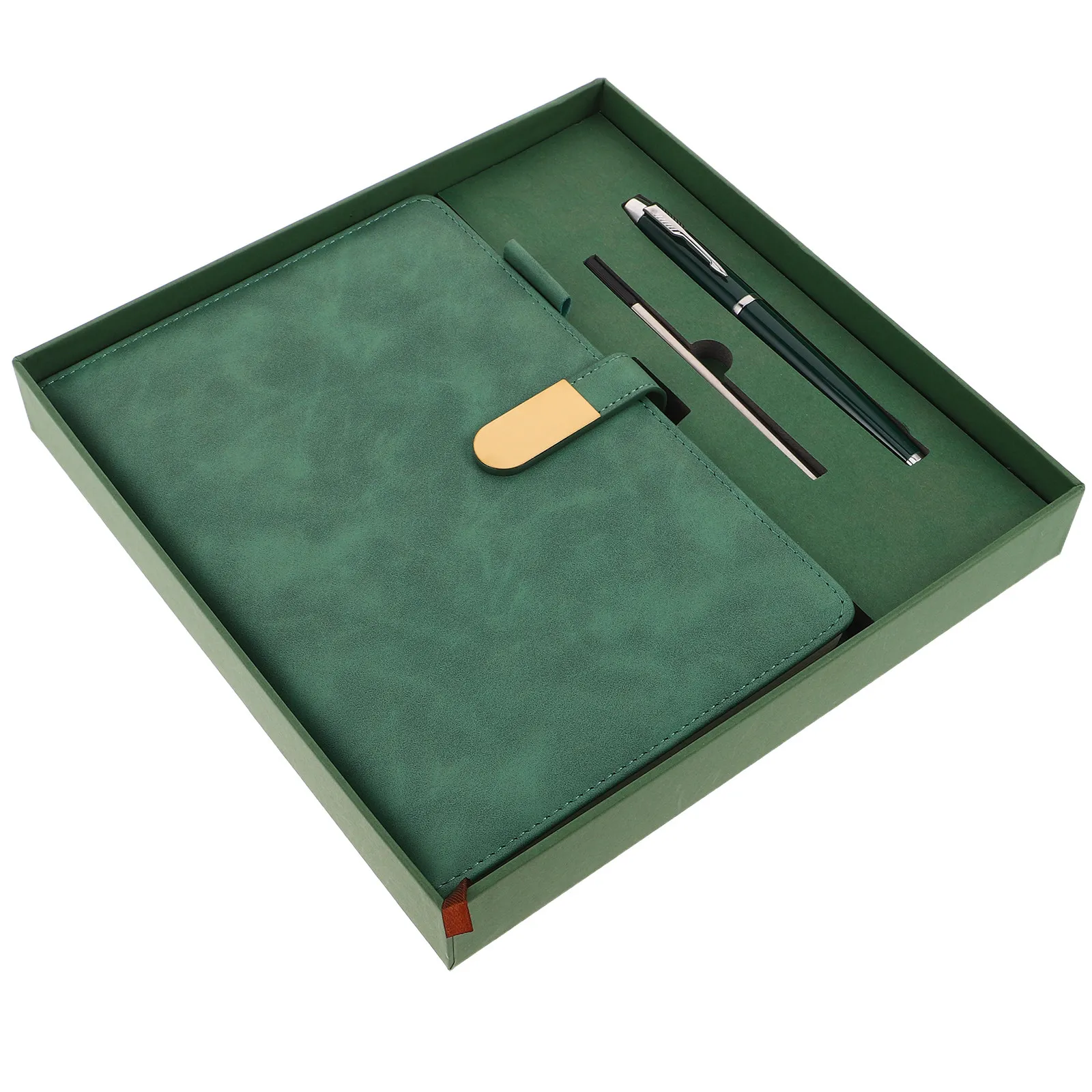 A5 Business Notebook Set Elegant Minimalist Office Meeting Record Journal for Work School Travel Diary Writing Notebook Portable