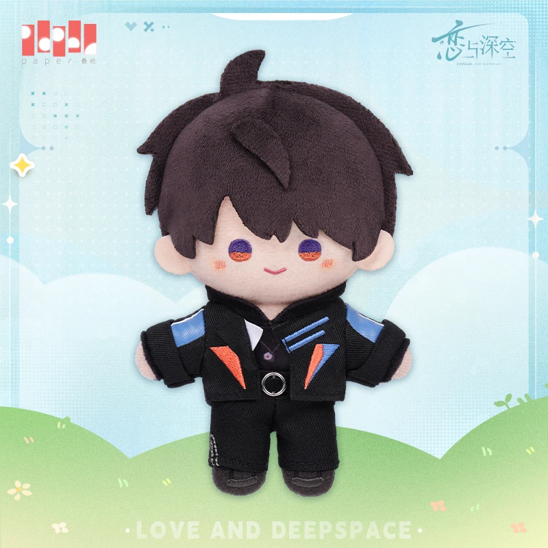 Boneka Plushie Resmi Love and Deepspace Sylus Caleb Rafayel Zayne Xavier 13cm, Pakaian Boneka, Mainan Anime Game untuk Anak-anak