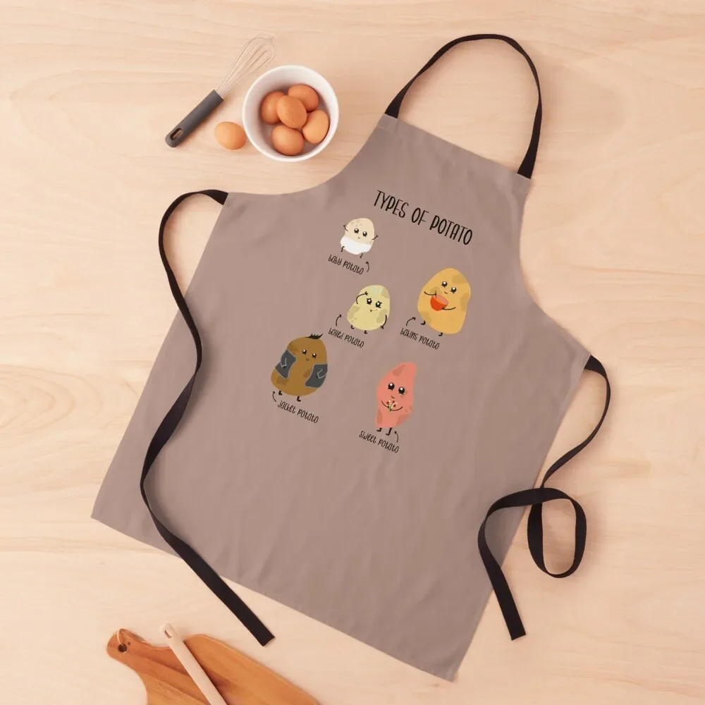 Types of Potato Apron home women professional kitchen Apron