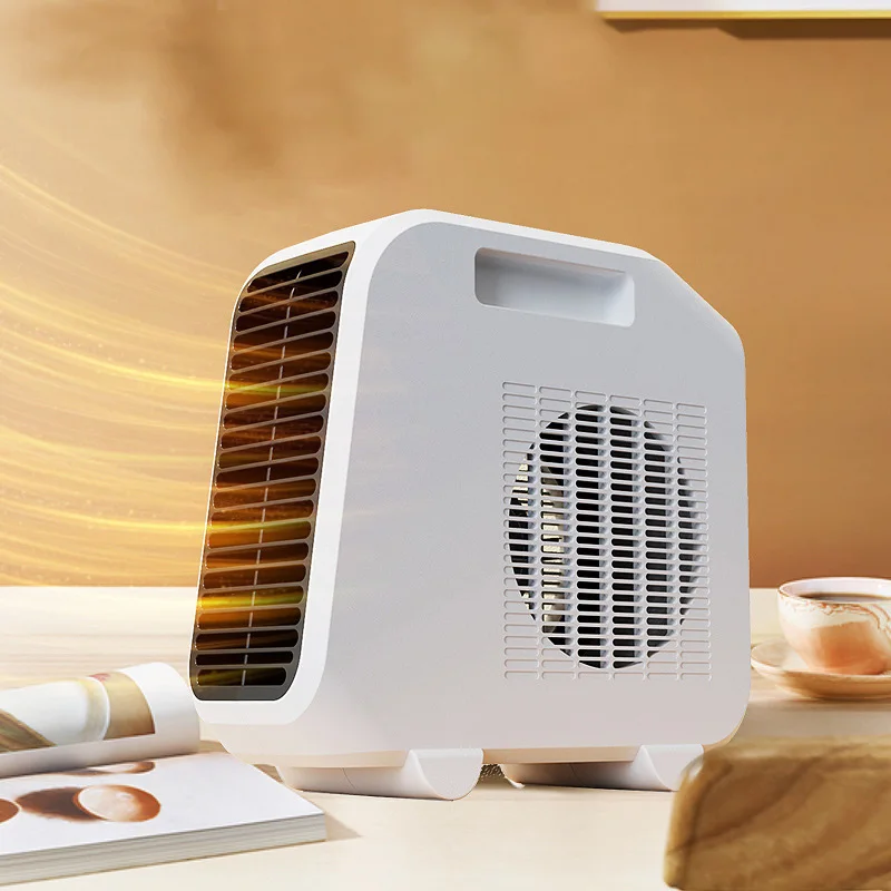 

New Electric Mini Heater Household Portable Desktop Fan Heater 1800W Instant Heating Overheat Protection Quiet Warm Air Blower