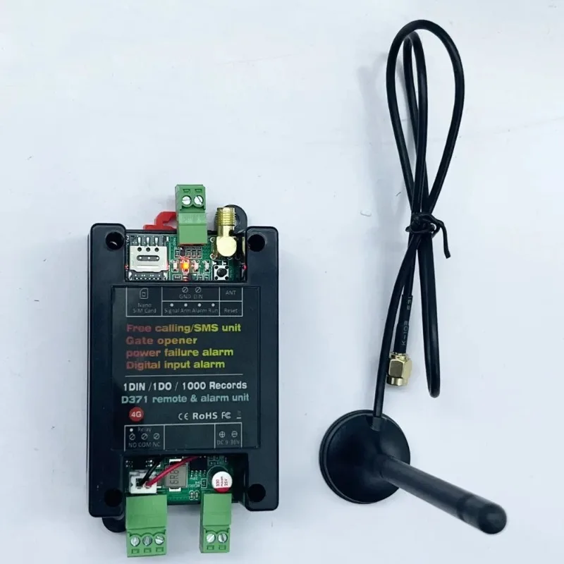 

Dialer 4G Gsm Door Opener Power Outage Alarm Remote Control Record