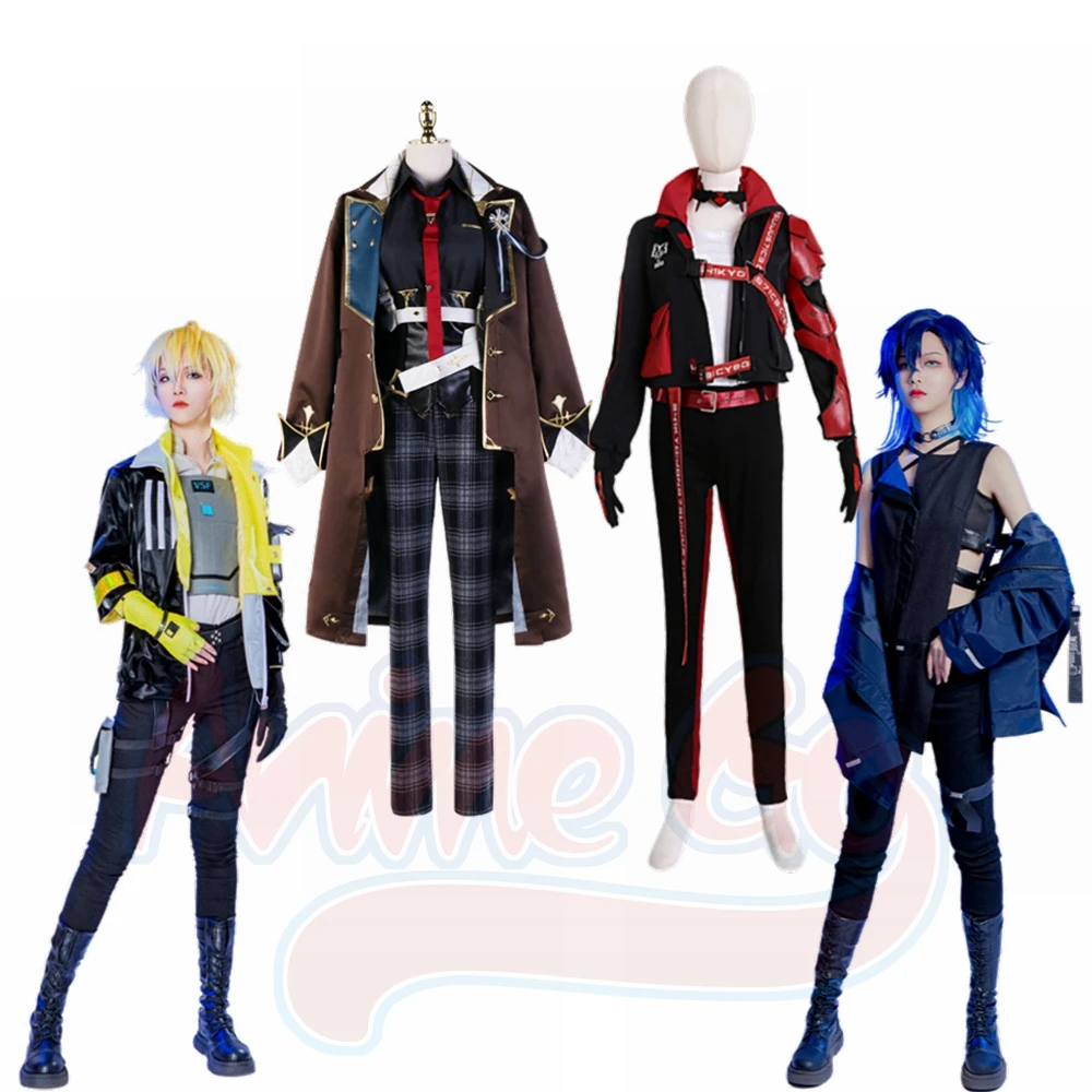 

NIJISANJI Vtuber Cosplay Costume Noctyx Yugo Asuma Fulgur Ovid Sonny Brisko XSOLEIL Hex Haywire Halloween Outfits Anime C07030