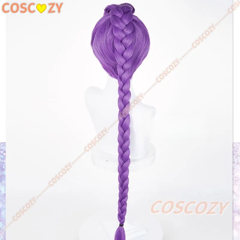 Anime Film KPop Demon Hunters Rumi Peruka Cosplay KPOP Huntrix Mundurek Rekwizyty Halloween Karnawał Impreza Peruki Dla Kobiet Dziewczyn