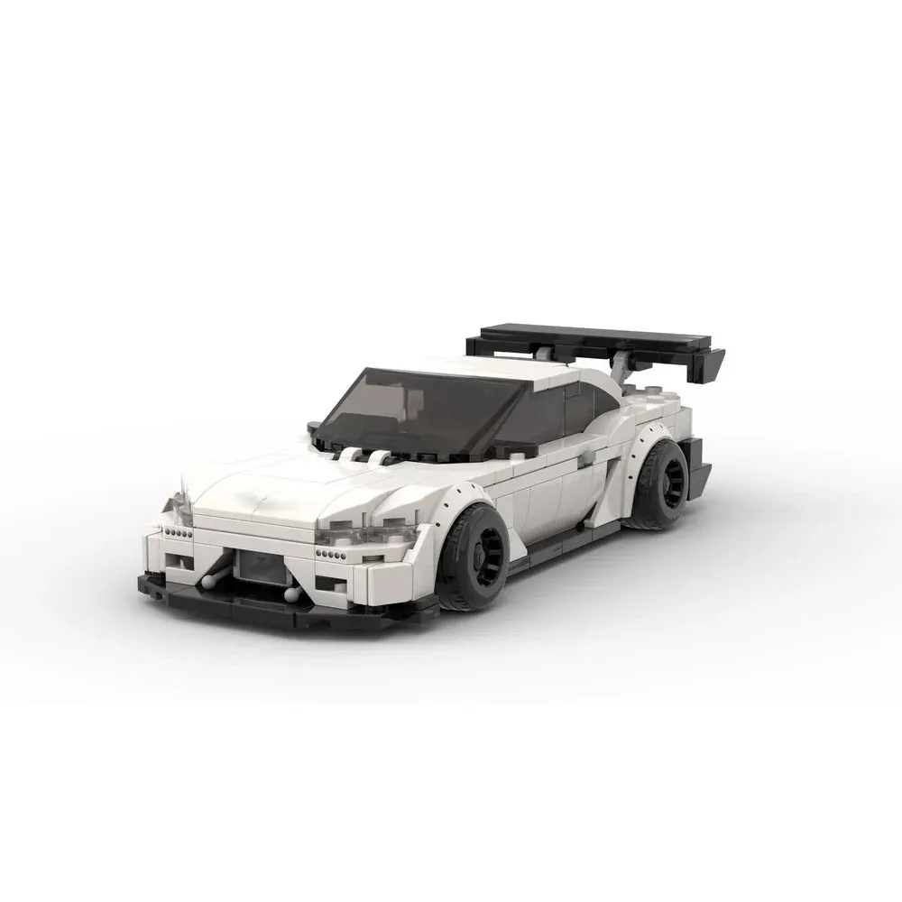 

363PCS MOC Tokyo Drift DIY Silvia S15 Bunny Wide-Body Kit Building Blocks Car Assembly Model Toys Brick Children Birthday Gift