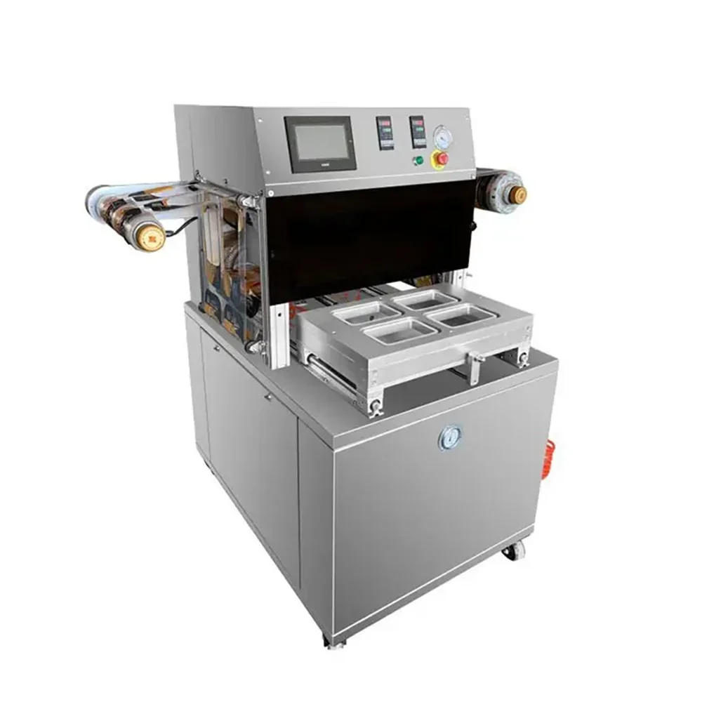 YOUXUAN Vertical Automatic Nitrogen Modified Atmosphere Cold Heat Food Packaging Sealing Machines