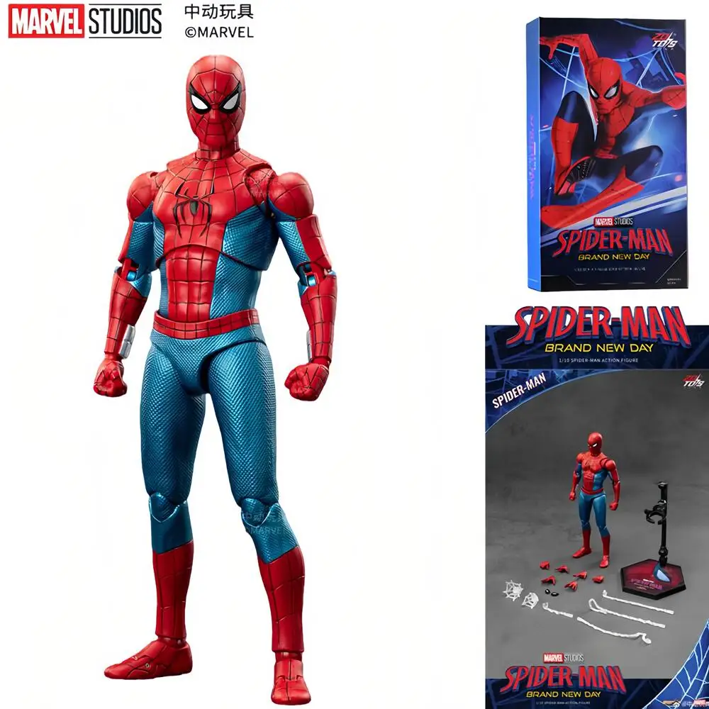 

Genuine ZD Toys Spider Man Multiverse 1/10 18CM Spider-Punk Iron Spide Action Figure Adult Collectible Toys Gift